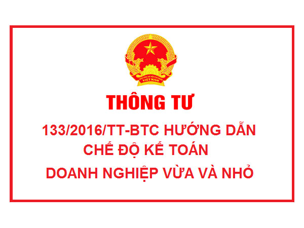 Thông tư 133/2016/TT-BTC những điểm mới cần chú ý